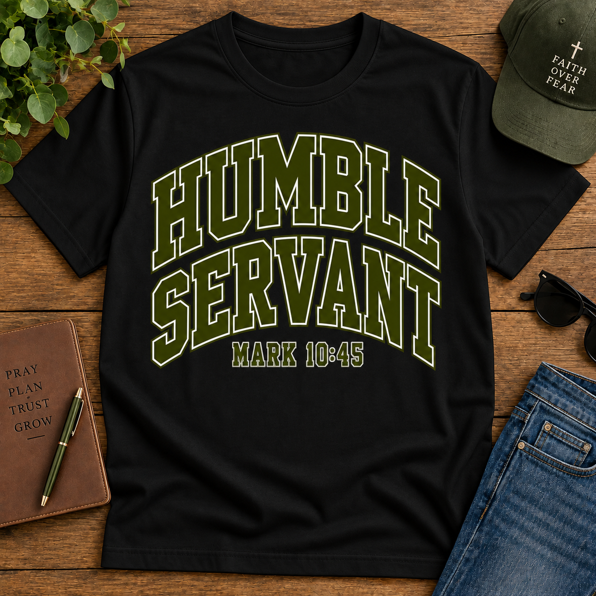 Humble Servant Tee Black