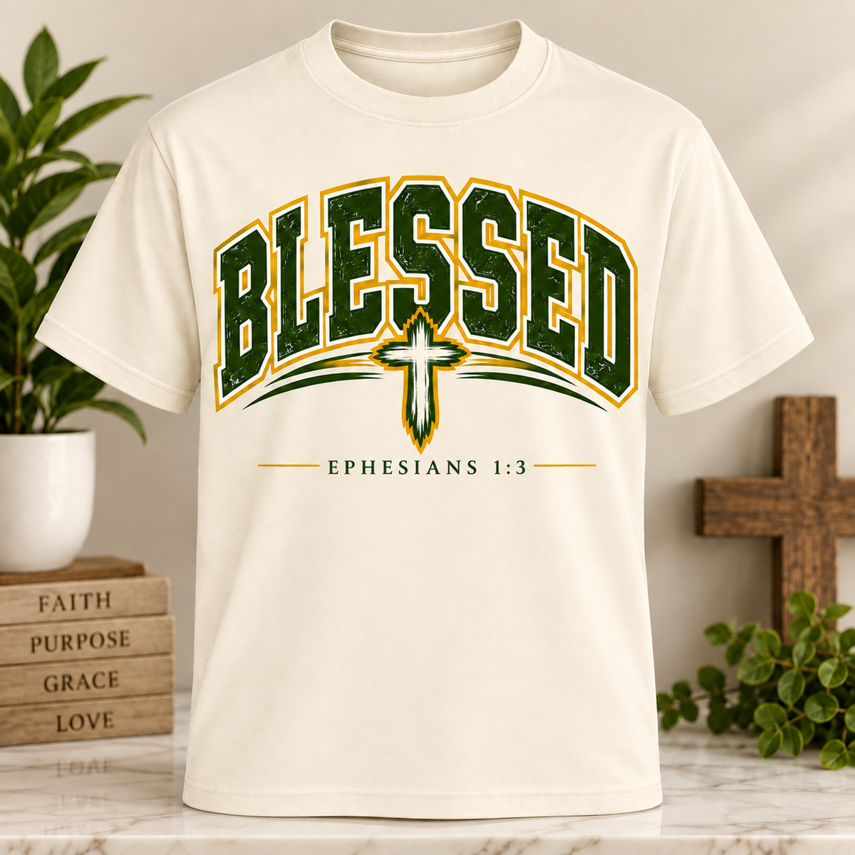 BLESSED Tee — Ephesians 1:3