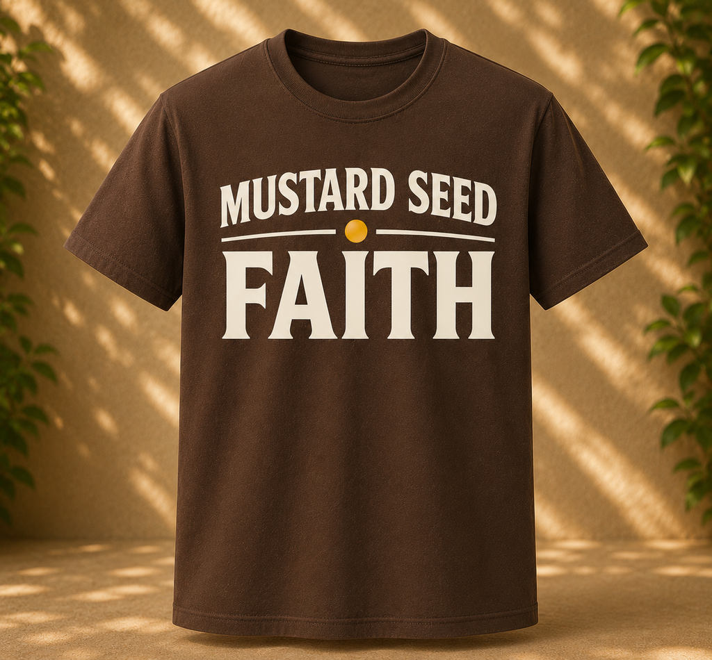 Mustard Seed Faith Tee - Brown