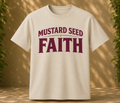 Mustard Seed Faith Tee - Cream
