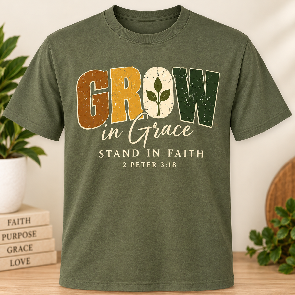 GROW in Grace Tee