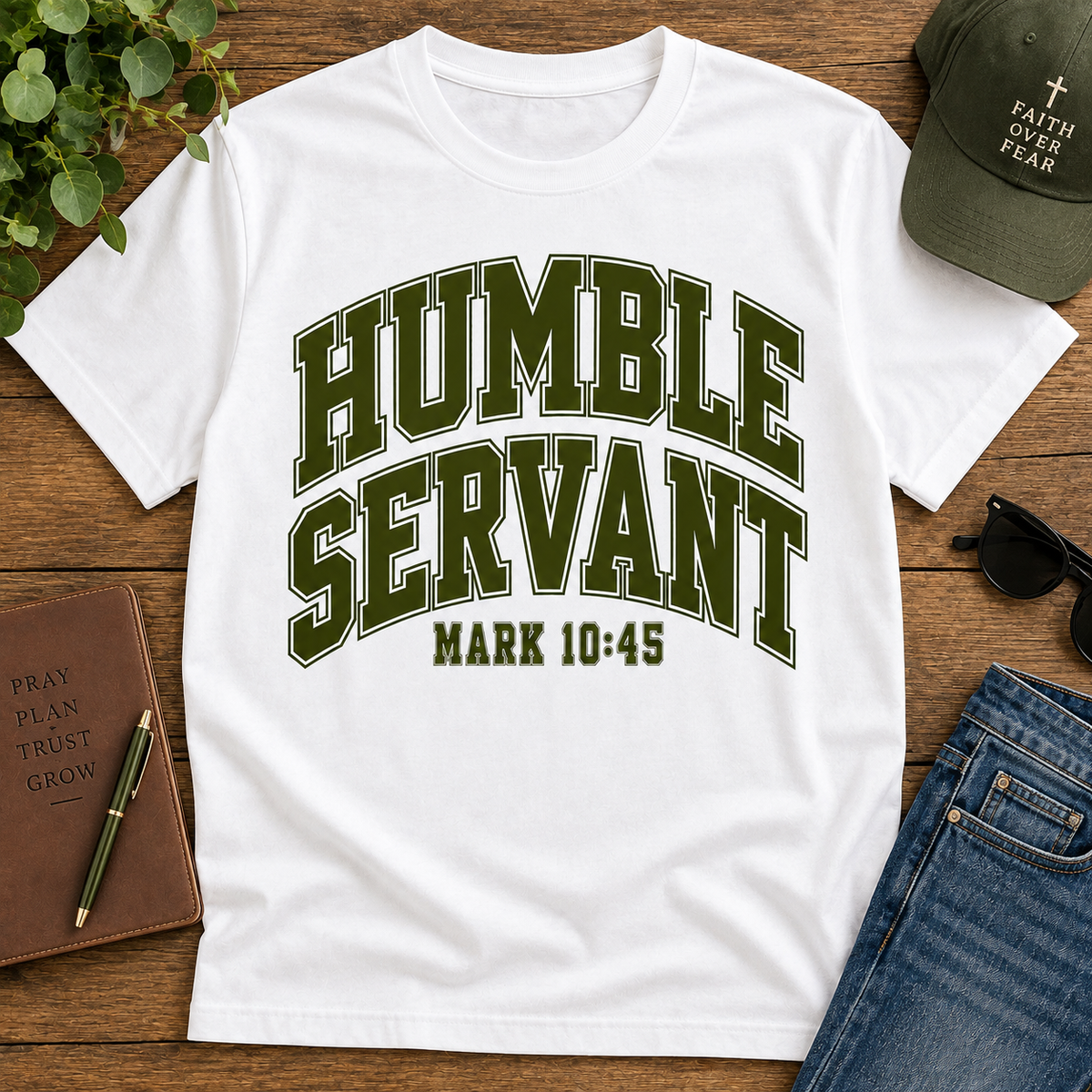 Humble Servant Tee White