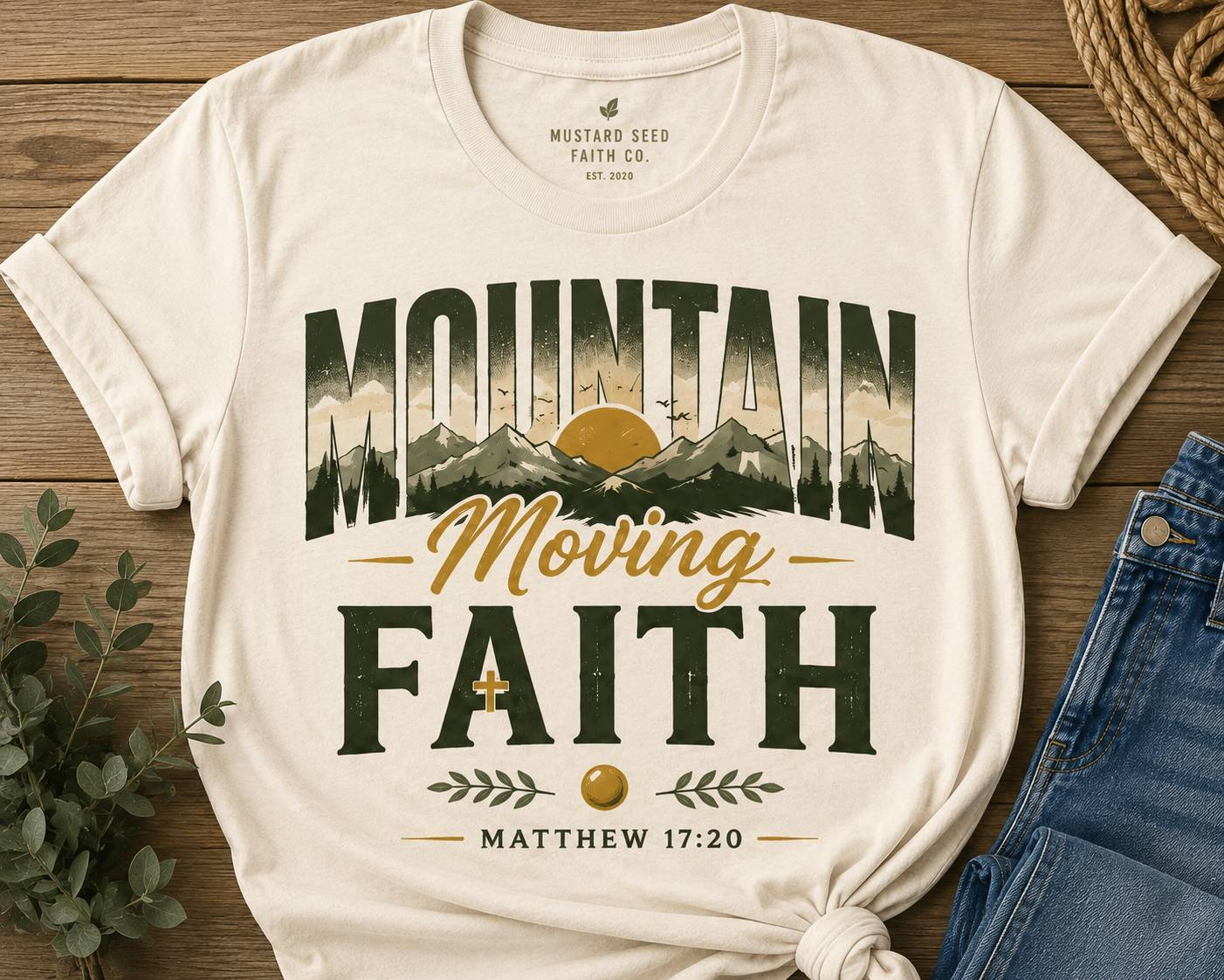 Mountain Moving Faith Tee