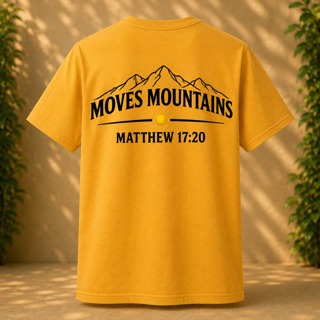 Mustard Seed Faith Tee - Mustard