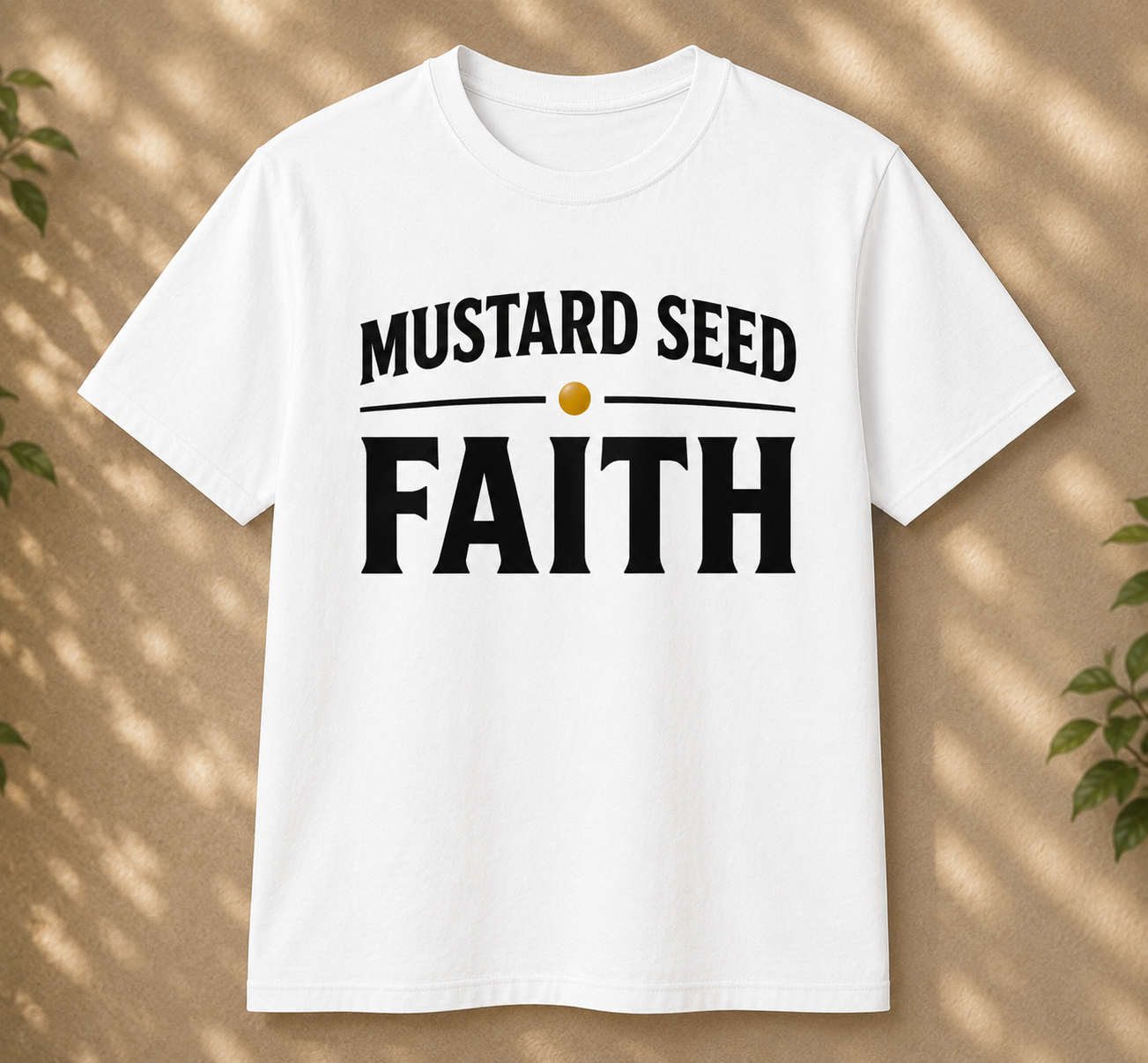 Mustard Seed Faith Tee - White